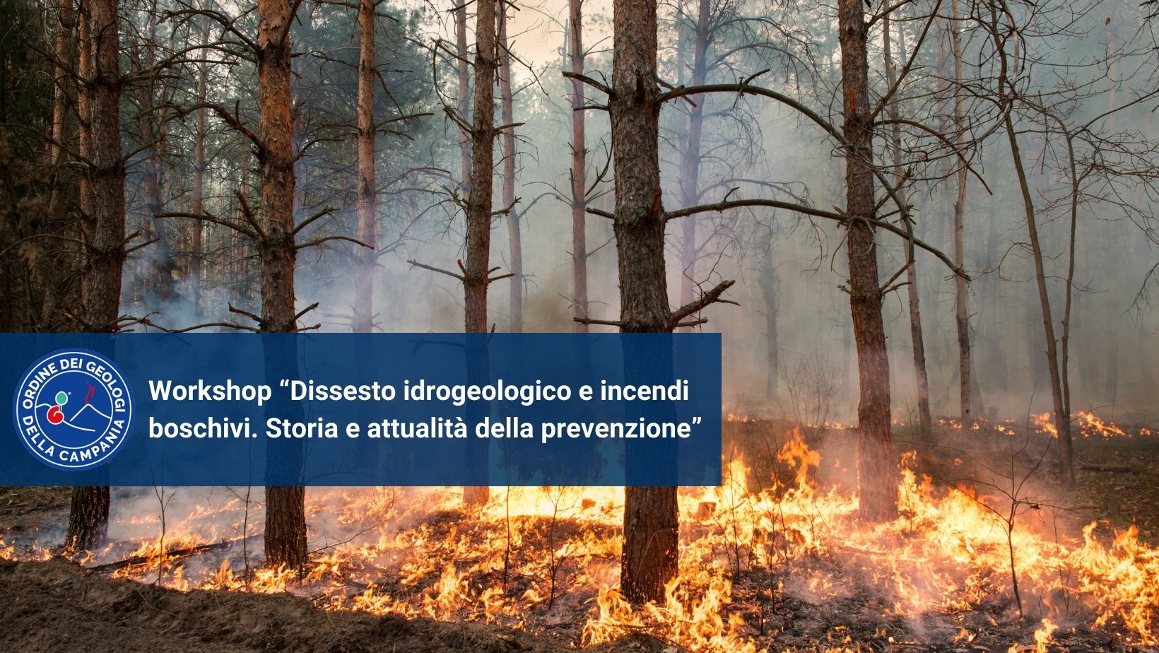 Workshop “Dissesto idrogeologico e incendi boschivi. Storia e attualità della prevenzione”