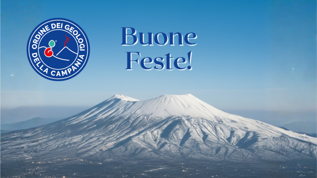 Buone feste dall’Ordine dei Geologi della Campania