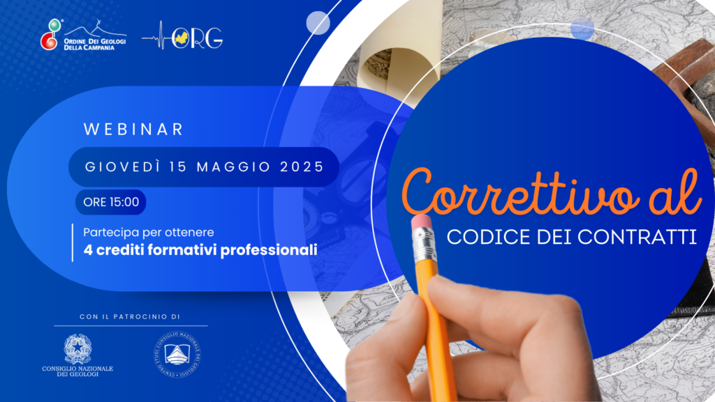 Webinar “Correttivo al Codice dei Contratti” – 15 Maggio 2025