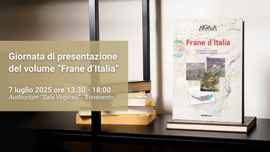 Giornata di presentazione del volume “Frane d’Italia”