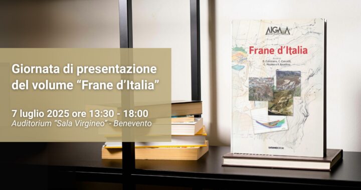 Giornata di presentazione del volume “Frane d’Italia”