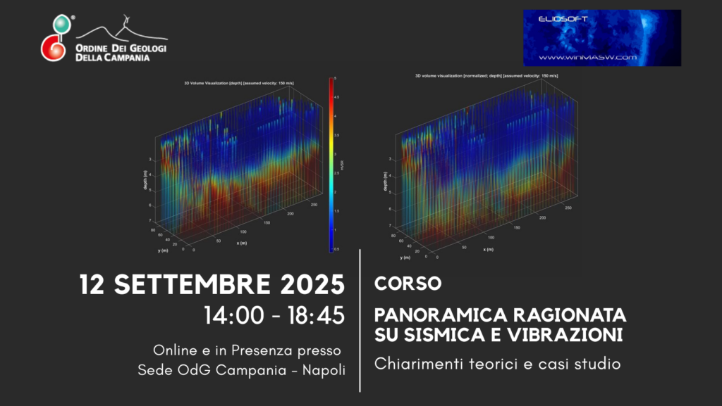 CORSO – Panoramica ragionata su sismica e vibrazioni: chiarimenti teorici e casi studio
