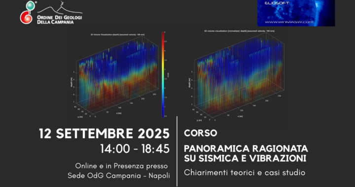 CORSO – Panoramica ragionata su sismica e vibrazioni: chiarimenti teorici e casi studio