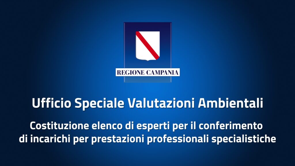 Avviso Pubblico – Ufficio Speciale Valutazioni Ambientali