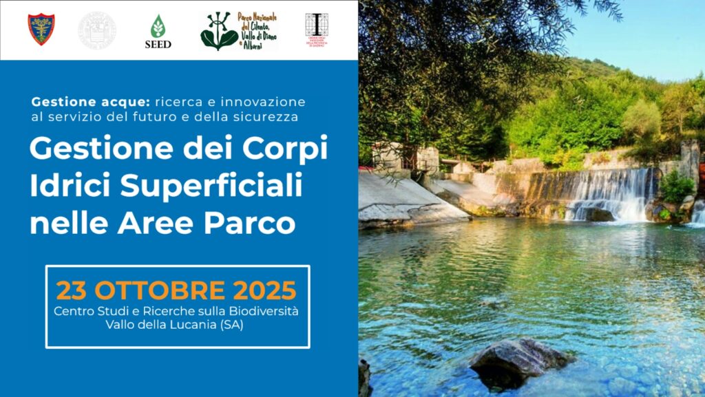 Simposio – Gestione dei Corpi Idrici Superficiale nelle Aree del Parco