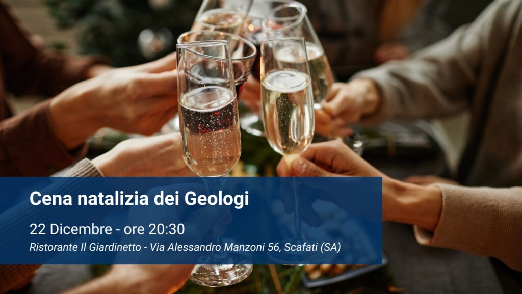 Ti aspettiamo alla Cena Natalizia dei Geologi!