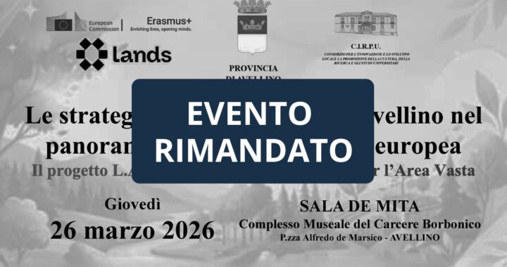 [RIMANDATO] Nature-Based Solutions ed Europrogettazione: un convegno ad Avellino il 26 marzo