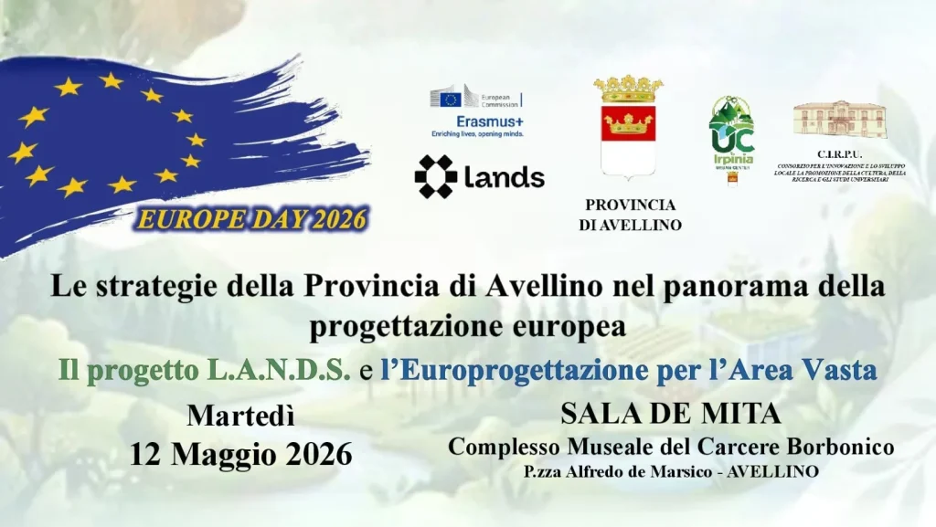 Nature-Based Solutions ed Europrogettazione: un convegno ad Avellino il 12 maggio