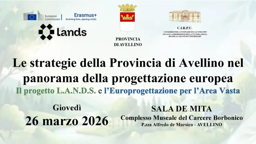 Nature-Based Solutions ed Europrogettazione: un convegno ad Avellino il 26 marzo