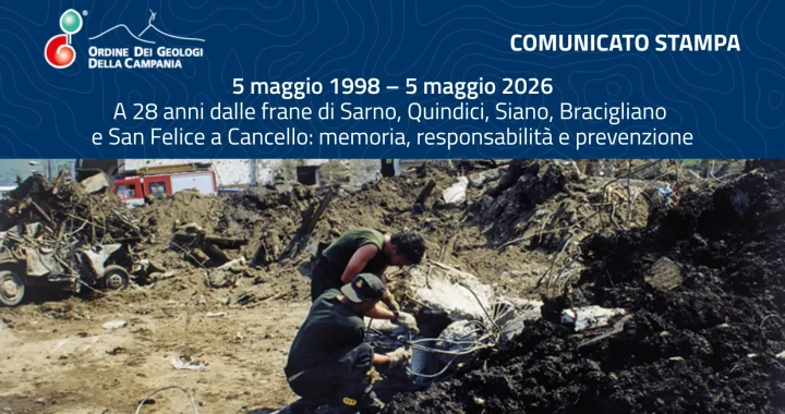 5 maggio 1998 – 5 maggio 2026: 28 anni dalle frane di Sarno, Quindici, Siano, Bracigliano e San Felice a Cancello