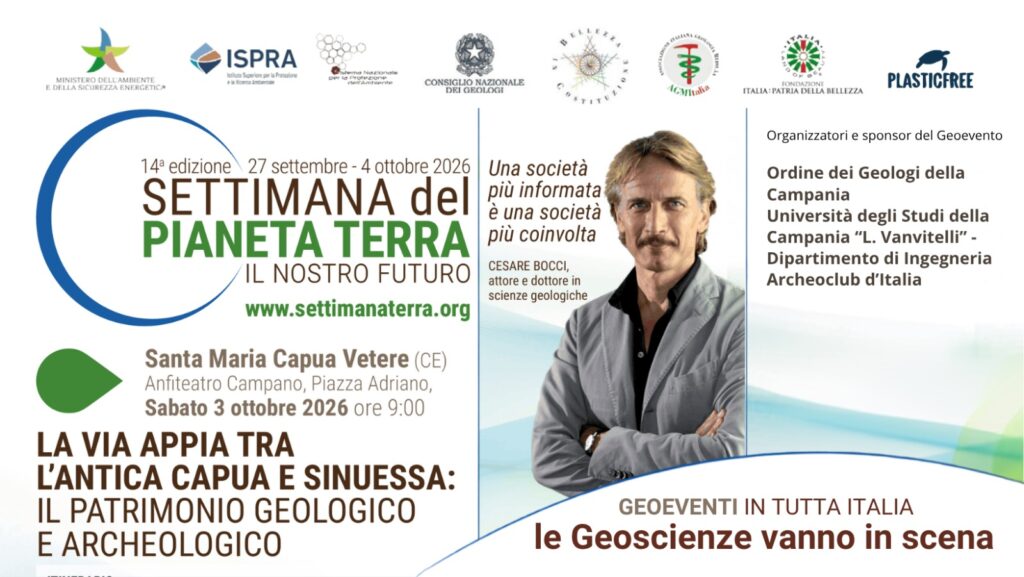 La Via Appia tra l’Antica Capua e Sinuessa: il patrimonio geologico e archeologico