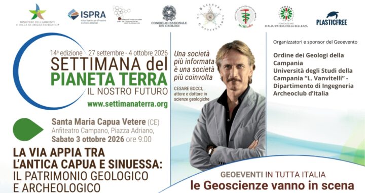 La Via Appia tra l’Antica Capua e Sinuessa: il patrimonio geologico e archeologico