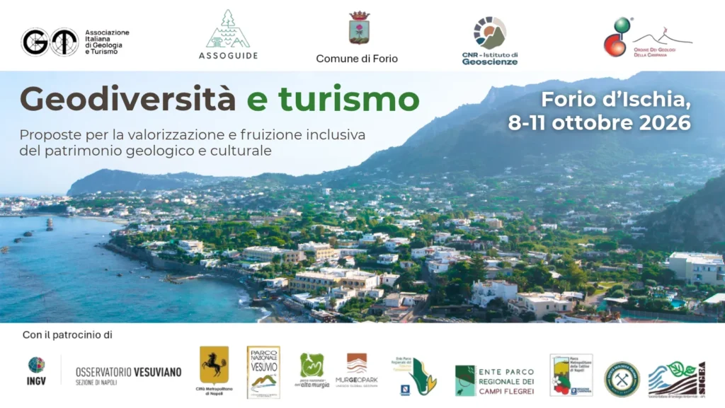 Geoturismo a Ischia: convegno a Forio dall’8 all’11 ottobre
